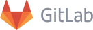 A logo of gitlab