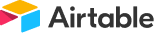 A logo of Airtable