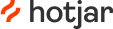 A logo of hotjar