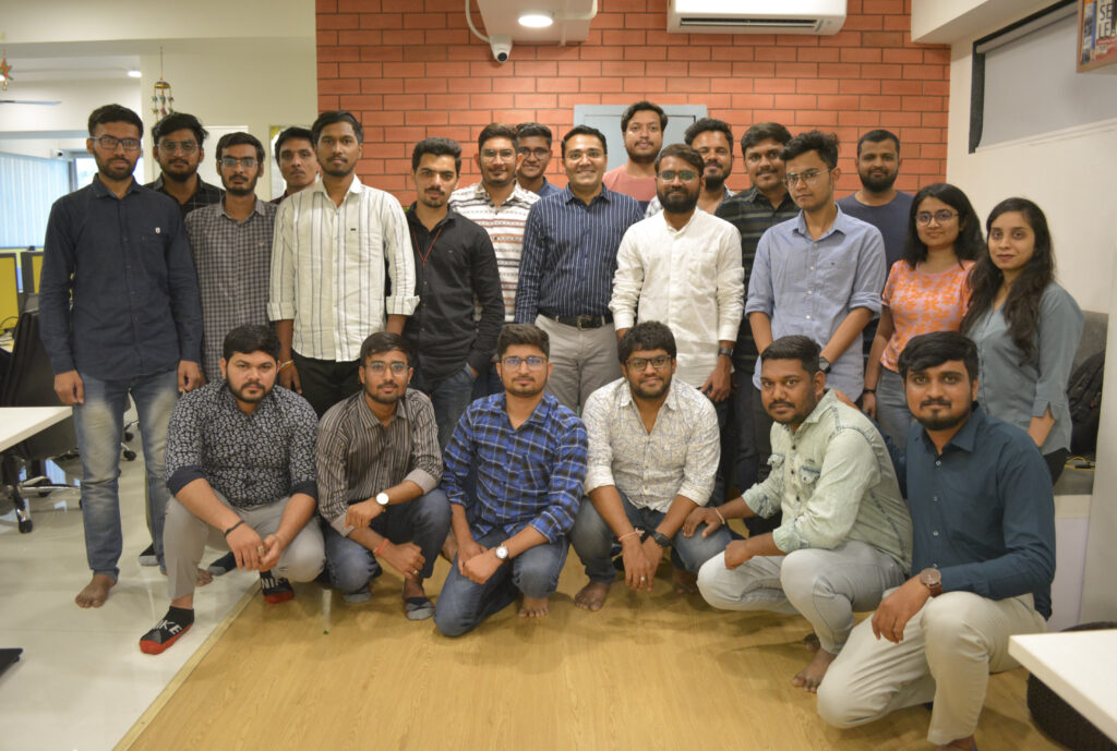 group photo of team upforce
