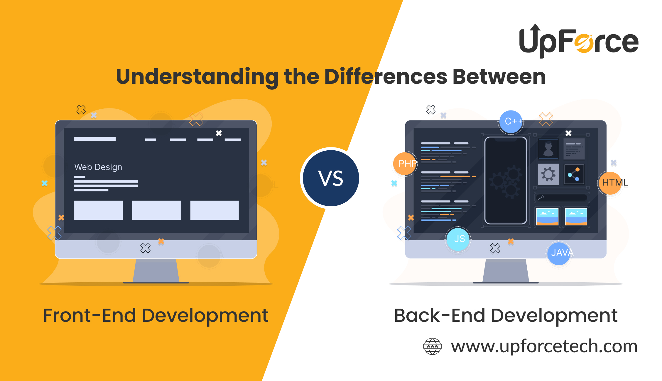 Differences Between Front-End and Back-End Development